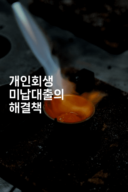 개인회생 미납대출의 해결책-미슐링