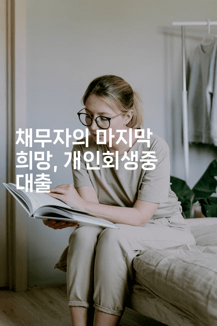 채무자의 마지막 희망, 개인회생중 대출-미슐링